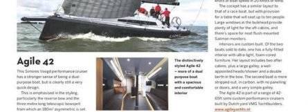 Agile 42 Featured in Yachting World